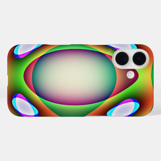 Buitenaards ruimteschip Case-Mate iPhone case (Achterkant (horizontaal))