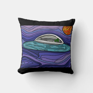 Buitenaards ruimteschip UFO UAP paranormaal Kussen