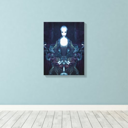 Buitenaards (Samara) Canvas Afdruk (Insitu (Houten vloer))