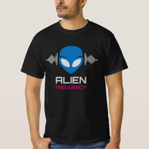Buitenaards Signaal Kosmische Frequentie T-shirt