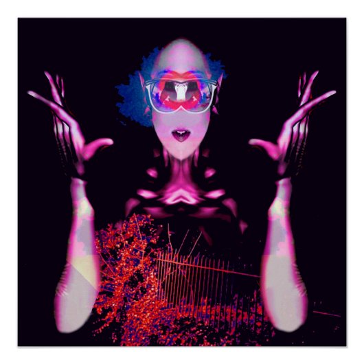 Buitenaards spook poster (Voorkant)