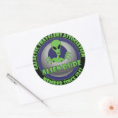 BUITENAARDS STERRENSTELSEL #1 RONDE STICKER (Envelop)