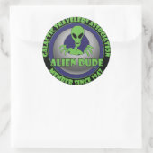 BUITENAARDS STERRENSTELSEL #1 RONDE STICKER (Tas)