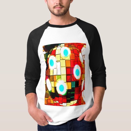 Buitenaards tijdmachine t-shirt (Voorkant)