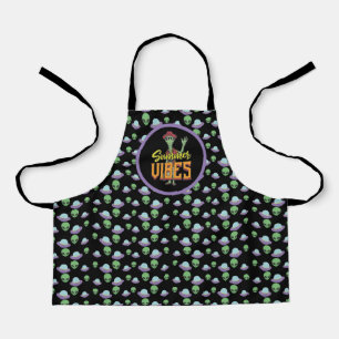 Buitenaards UFO Zomer Sfeer Grappig Kookcadeau Schort