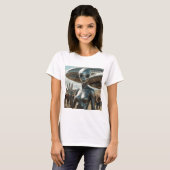 BUITENAARDS Vrouw HELLO T-shirt (Voorkant volledig)