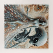 Buitenaards & Vrouw Legpuzzel (Horizontaal)