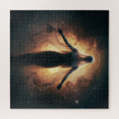 Buitenaards Vrouw Spirit in Holy Unknown Space Legpuzzel (Horizontaal)
