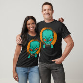 Buitenaards Wezen Dat De Harmonica Speelt - Harmon T-shirt (Unisex)