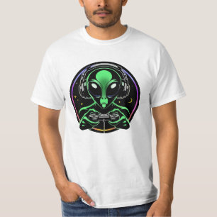 Buitenaards Wezen Dat Videogames Speelt   Stellar  T-shirt