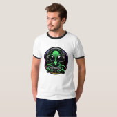 Buitenaards Wezen Dat Videogames Speelt | Stellar  T-shirt (Voorkant volledig)