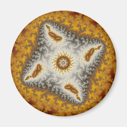 Buitenaards wezen - Fractal Magnet (Voorkant)