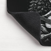 Buitenaards wezen houdt van Kerstmis Muismat (Hoek)