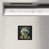Buitenaards Wezen Ik Ben Hier Gewoon Voor Zza Grap Magneet (Insitu (Vaatwasser))