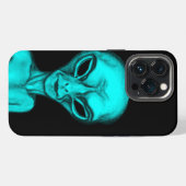 Buitenaards wezen iPhone hoesje (Achterkant horizontaal)