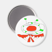 buitenaards wezen magneet (Voorkant / Achterkant)