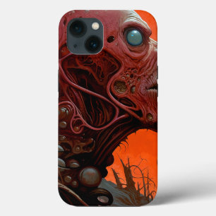 Buitenaards wezen Sci-fi Horror Art Case-Mate iPhone Case