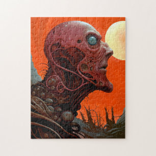 Buitenaards wezen Sci-fi Horror Art Legpuzzel