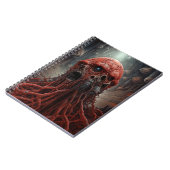 Buitenaards wezen Sci-fi Horror Art Notitieboek (Linkerzijde)