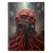 Buitenaards wezen Sci-fi Horror Art Notitieboek (Voorkant)