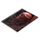 Buitenaards wezen Sci-fi Horror Art Notitieboek (Linkerzijde)