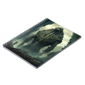 Buitenaards wezen Sci-fi Horror Art Notitieboek (Linkerzijde)