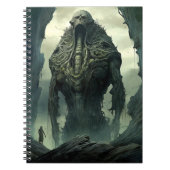 Buitenaards wezen Sci-fi Horror Art Notitieboek (Voorkant)