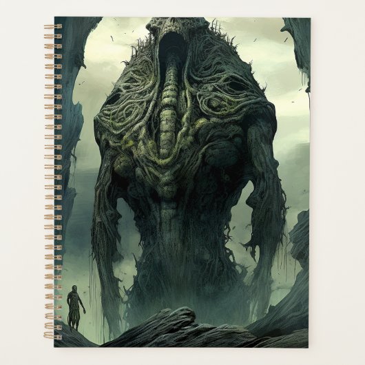 Buitenaards wezen Sci-fi Horror Art Planner (Voorkant)