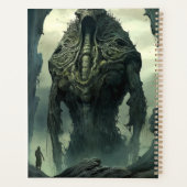 Buitenaards wezen Sci-fi Horror Art Planner (Achterkant)