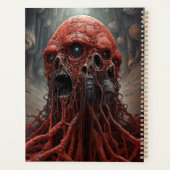 Buitenaards wezen Sci-fi Horror Art Planner (Achterkant)