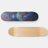 Buitenaards wezen: surrealistisch skateboard ontwe (Horizontaal)