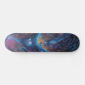 Buitenaards wezen: surrealistisch skateboard ontwe (Horizontaal)