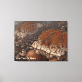 Buitenaards Zee Leven Canvas Afdruk (Voorkant)