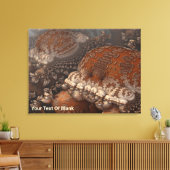 Buitenaards Zee Leven Canvas Afdruk (Insitu (Woonkamer))
