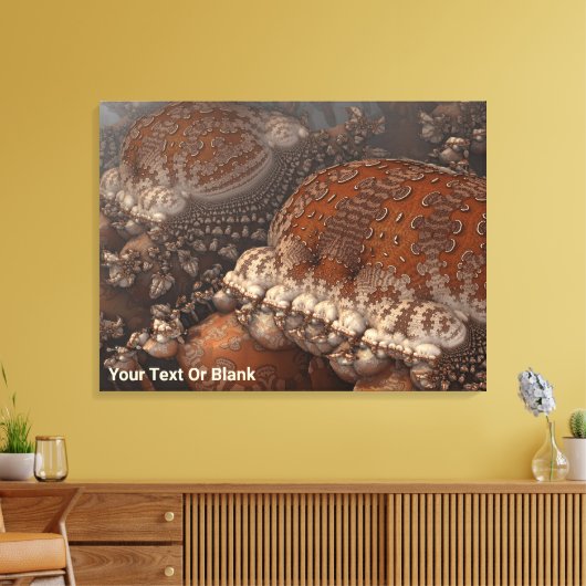 Buitenaards Zee Leven Canvas Afdruk (Insitu (Woonkamer))