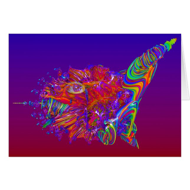 Buitenaards Zeedier (Voorkant Horizontaal)