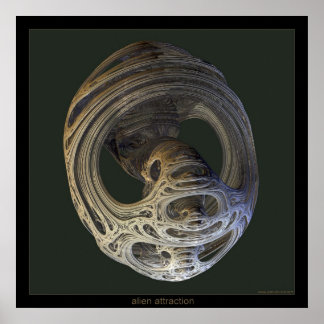 buitenaardse aantrekkingskracht poster