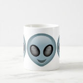Buitenaardse Alien Emoji Koffiemok (Center)