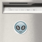 Buitenaardse Alien Emoji Magneet (Insitu (Vaatwasser))