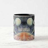 Buitenaardse Alien Tweekleurige Koffiemok (Center)