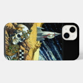 Buitenaardse Archeologie iPhone Hoesje (Achterkant horizontaal)