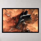 buitenaardse architectuur poster (Voorkant)