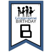 Buitenaardse band, geboortedag vlaggetjes (Tweede vlag)