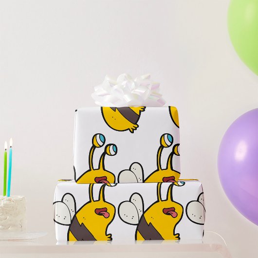 Buitenaardse Bij Cadeaupapier