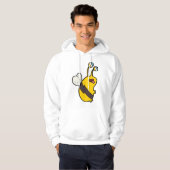 Buitenaardse Bij Hoodie (Voorkant volledig)