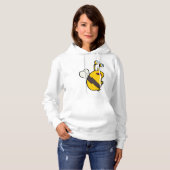 Buitenaardse Bij Hoodie (Voorkant volledig)