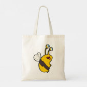 Buitenaardse Bij Tote Bag (Achterkant)