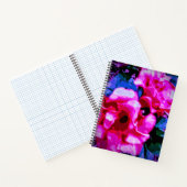 Buitenaardse bloementhema notitieboek (Binnen)