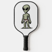 Buitenaardse Broek Pickleball Paddle (Achterkant)