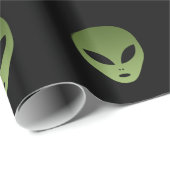 Buitenaardse buitenaardse buitenzijde cadeaupapier (Rol Hoek)